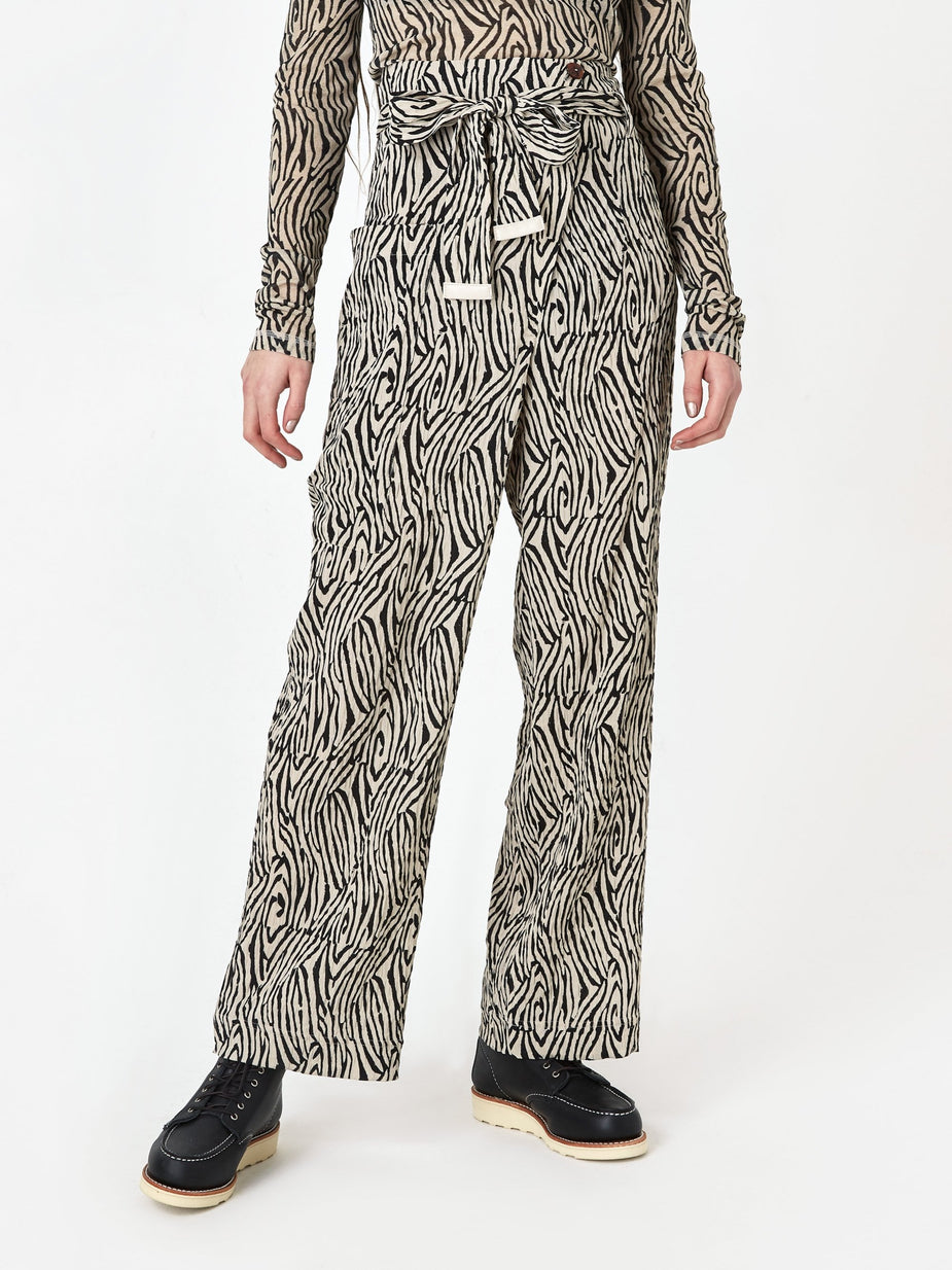 Nanushka Nanushka Marlin Trouser - Zebra Block Print - Other
