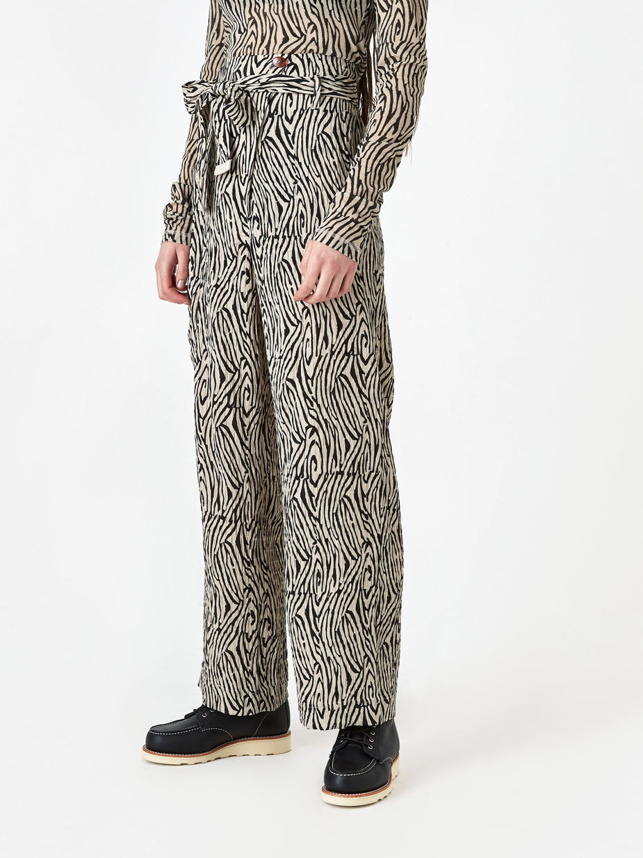 Nanushka Nanushka Marlin Trouser - Zebra Block Print - Other