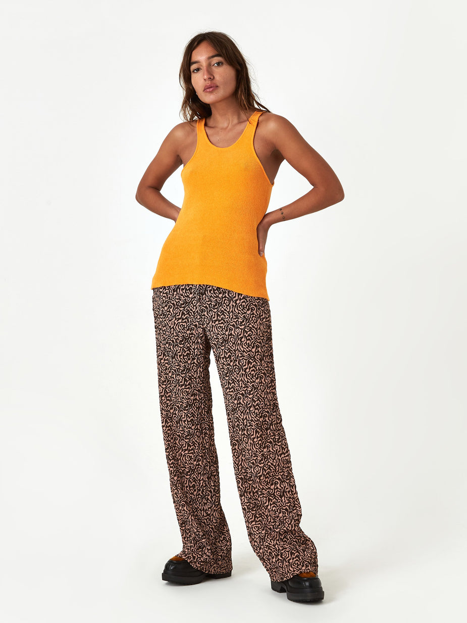 Nanushka Nanushka Mira Knit Tank - Orange - Orange