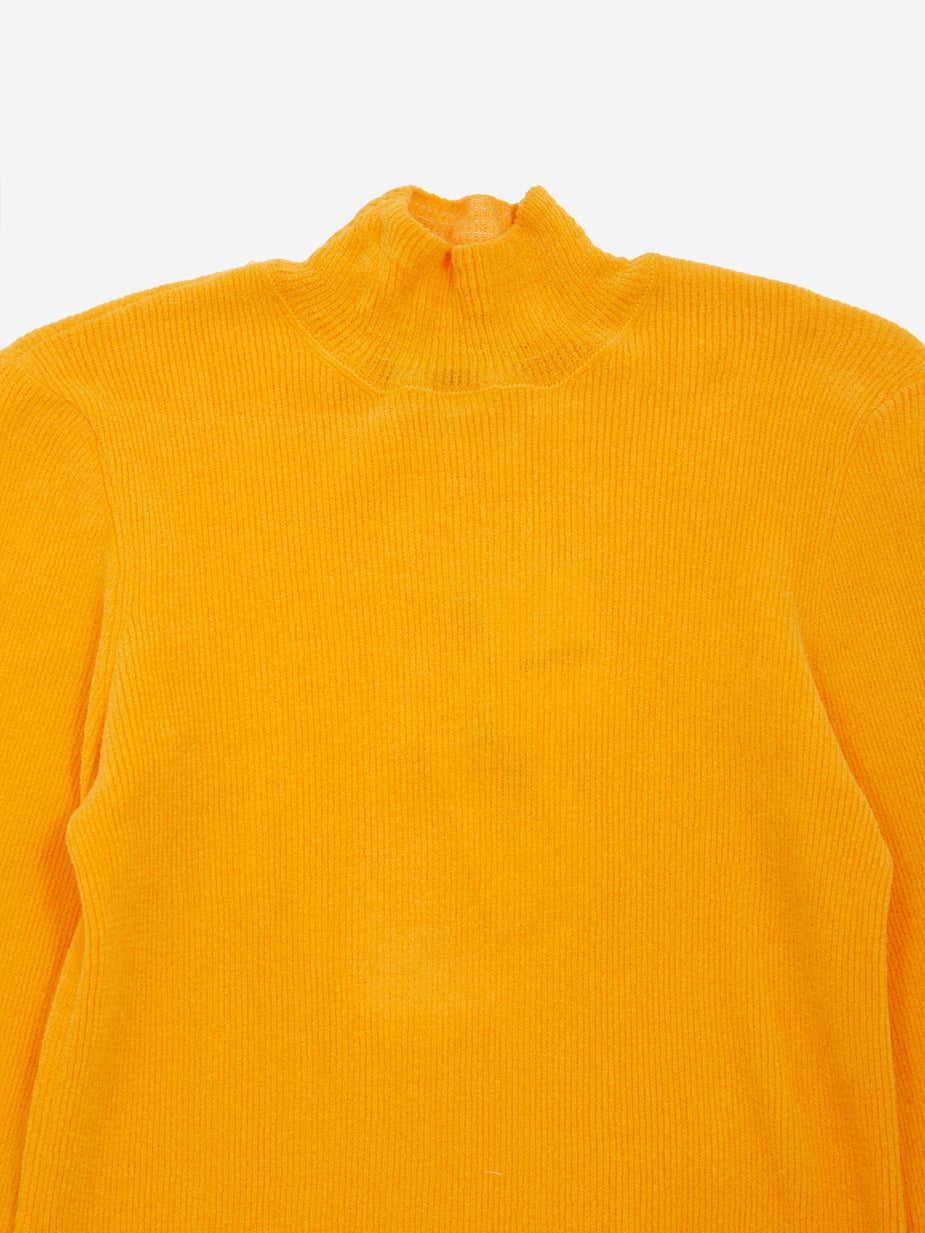 Nanushka Nanushka Niel Chenille Knit Longsleeve Top - Orange - Orange