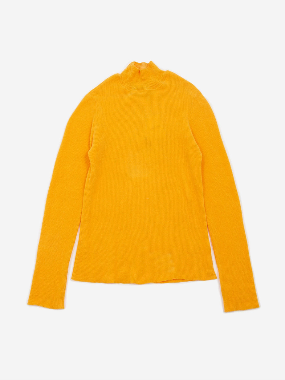 Nanushka Nanushka Niel Chenille Knit Longsleeve Top - Orange - Orange