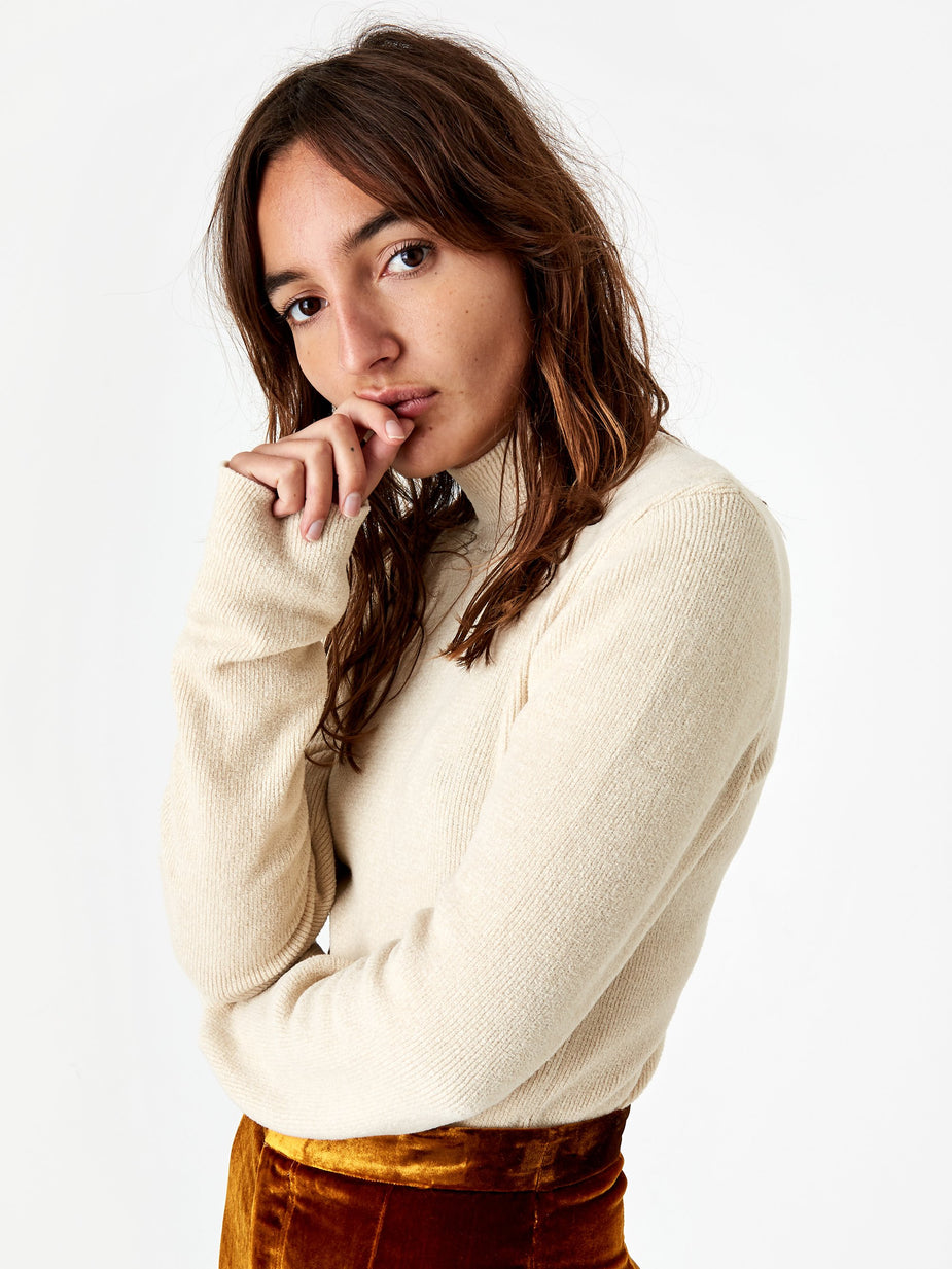 Nanushka Nanushka Niel Chenille Knit Longsleeve Top - Crme - Other
