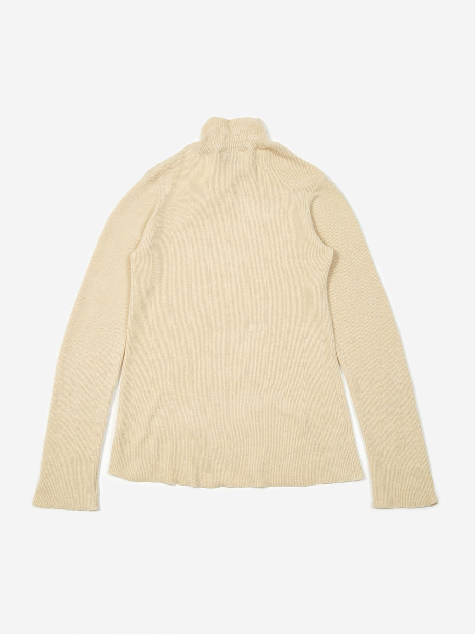 Nanushka Nanushka Niel Chenille Knit Longsleeve Top - Crme - Other