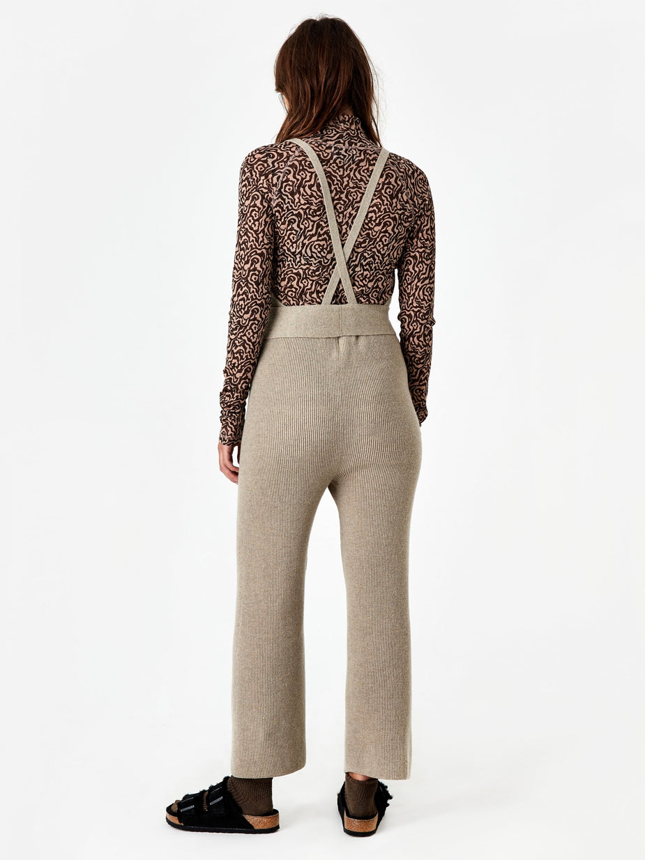 Nanushka Nanushka Tilli Jumpsuit - Stone - Grey