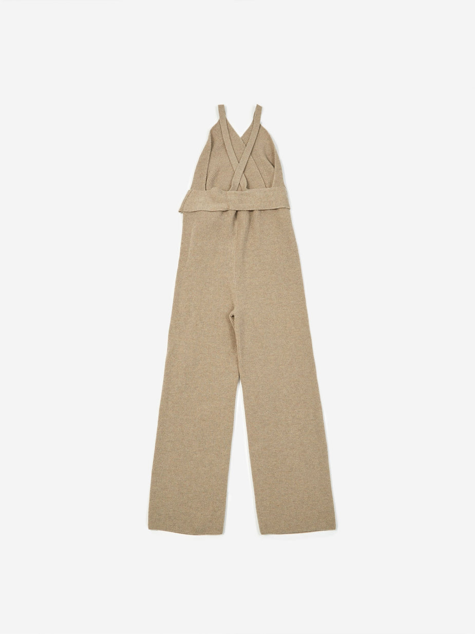 Nanushka Nanushka Tilli Jumpsuit - Stone - Grey