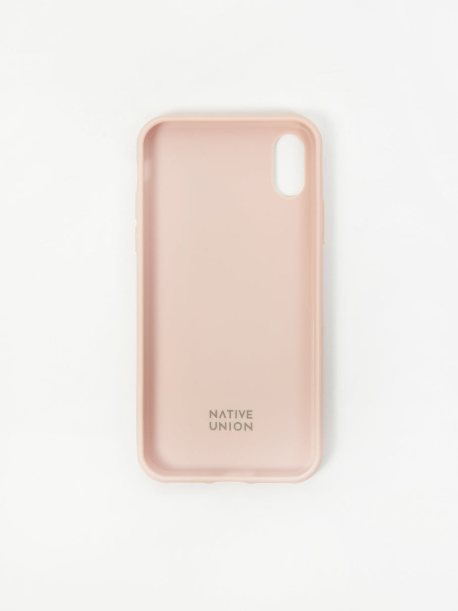 Native Union Native Union Clic Canvas iPhone Xs Case - Rose - Pink