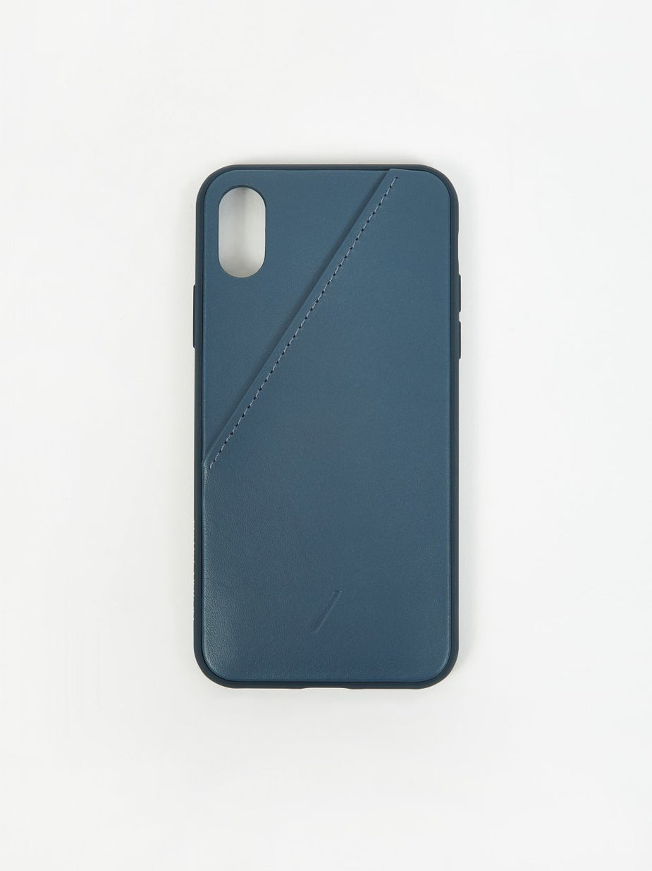 Native Union Native Union Clic Card iPhone Xs Case - Navy - Blue