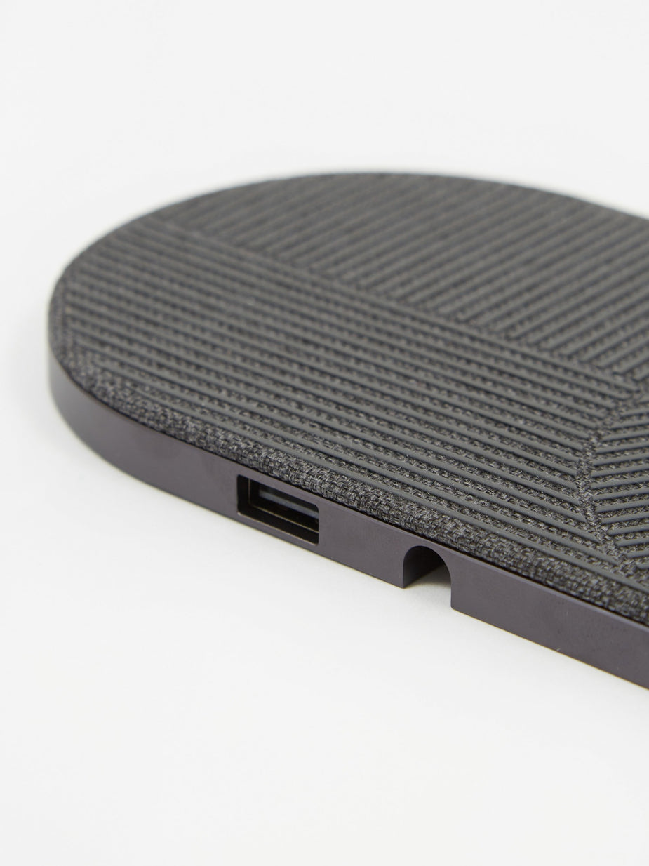 Native Union Native Union Drop XL Wireless Charging Pad - Fabric Slate - Other