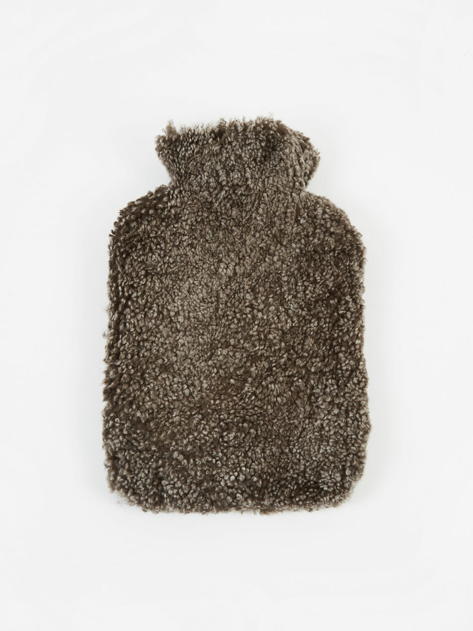 Natures Collection Natures Collection Sheepskin Hot Water Bottle - Cappuccino - Brown