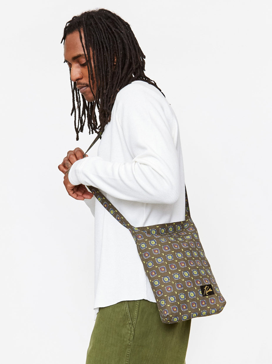 Needles Needles Book Bag - Khaki - Neutrals
