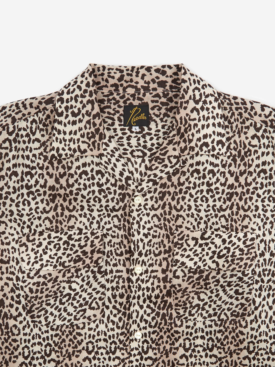 Needles Needles Cut Off Bottom Classic Shirt Linen - Off White - White