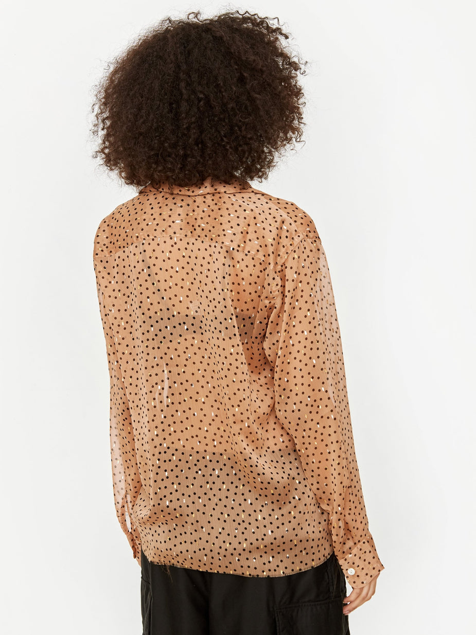 Needles Needles Cut Off Bottom Classic Shirt - Mocha - Brown