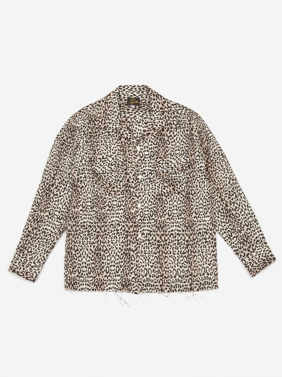 Needles Needles Cut Off Bottom Classic Shirt - Off White - White