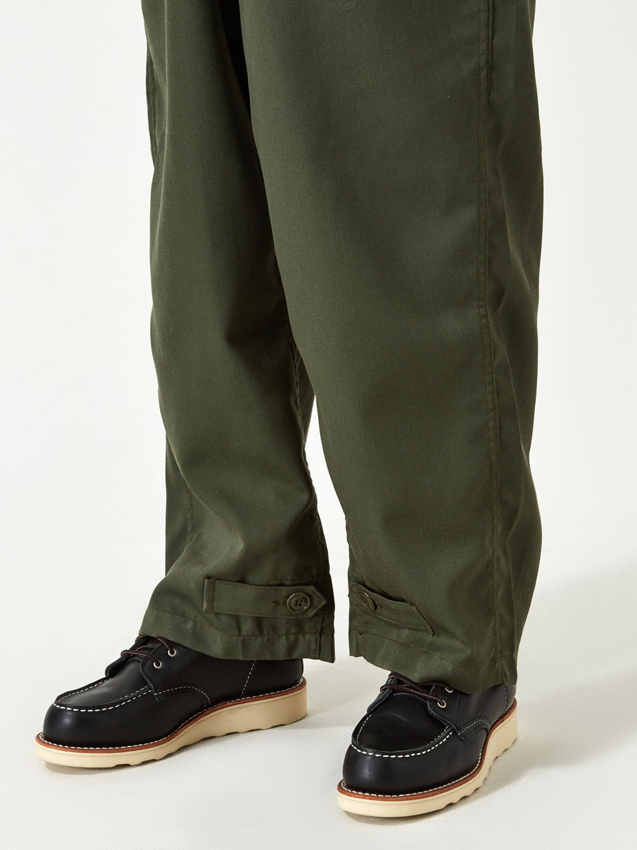 Needles Needles Cut Off Sleeve Jumpsuit - Olive - Green