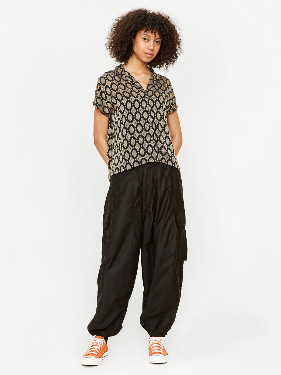 Needles Needles French Sleeve Blouse - Navy - Blue