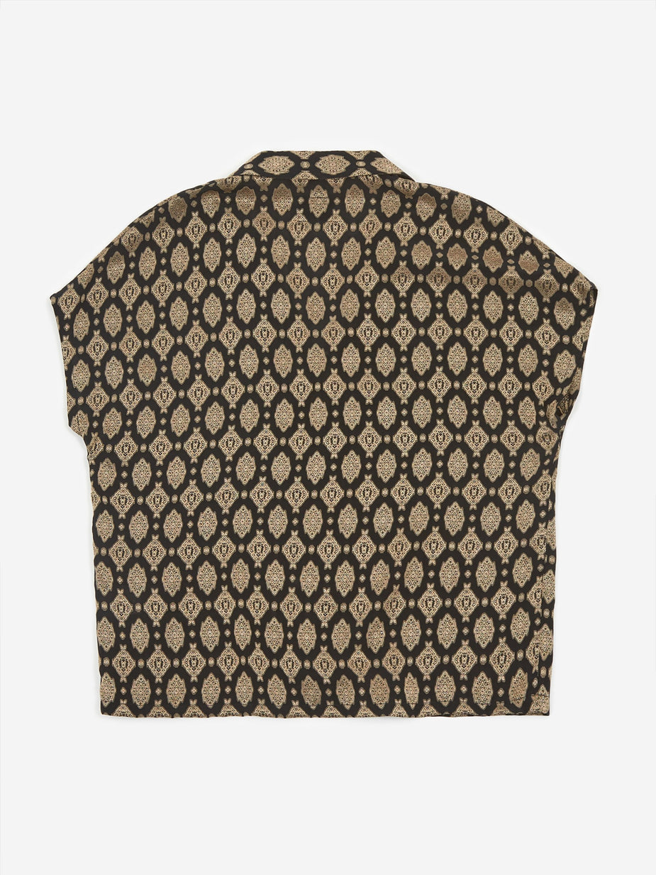Needles Needles French Sleeve Blouse - Navy - Blue