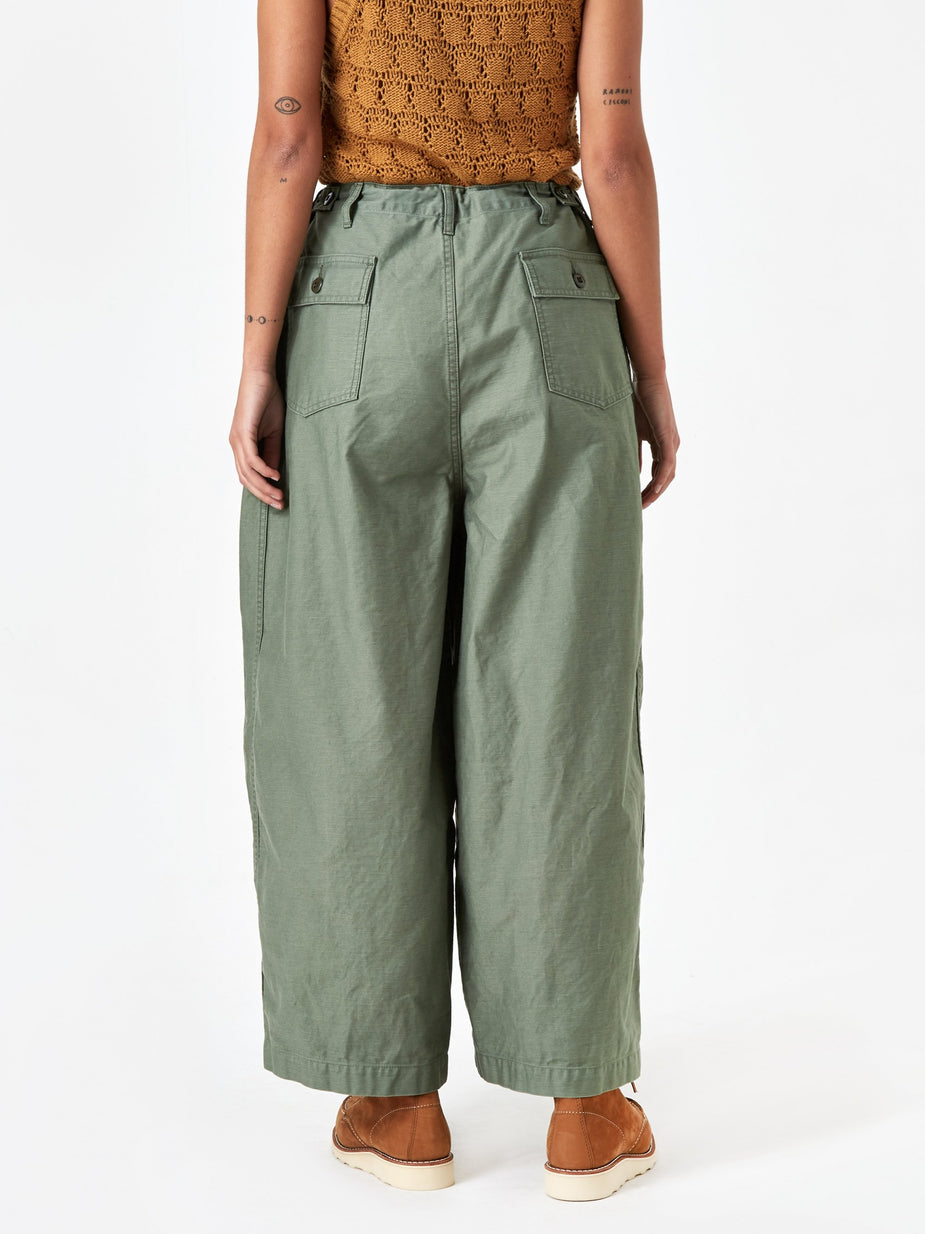 Needles Needles HD Fatigue Pant - Olive - Green