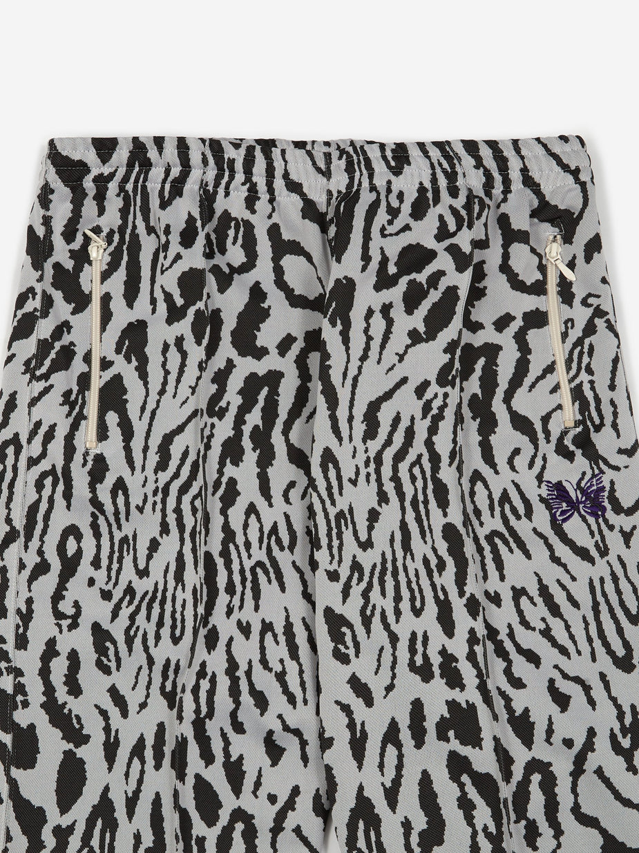 Needles Needles Jacquard Track Pant - Leopard - Animal Print