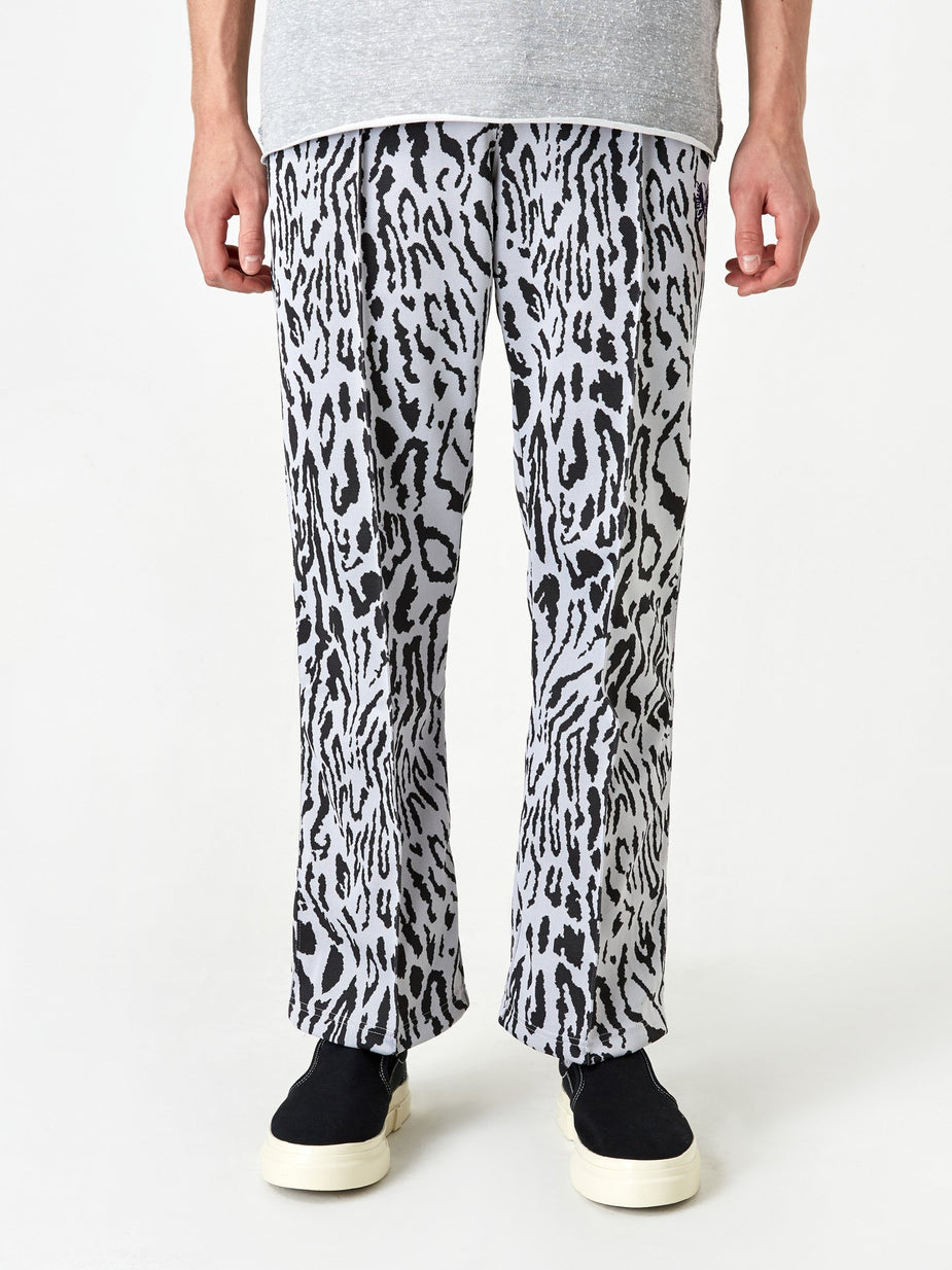 Needles Needles Jacquard Track Pant - Leopard - Animal Print