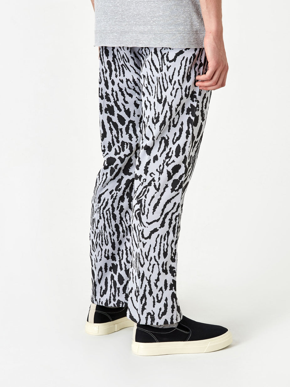 Needles Needles Jacquard Track Pant - Leopard - Animal Print