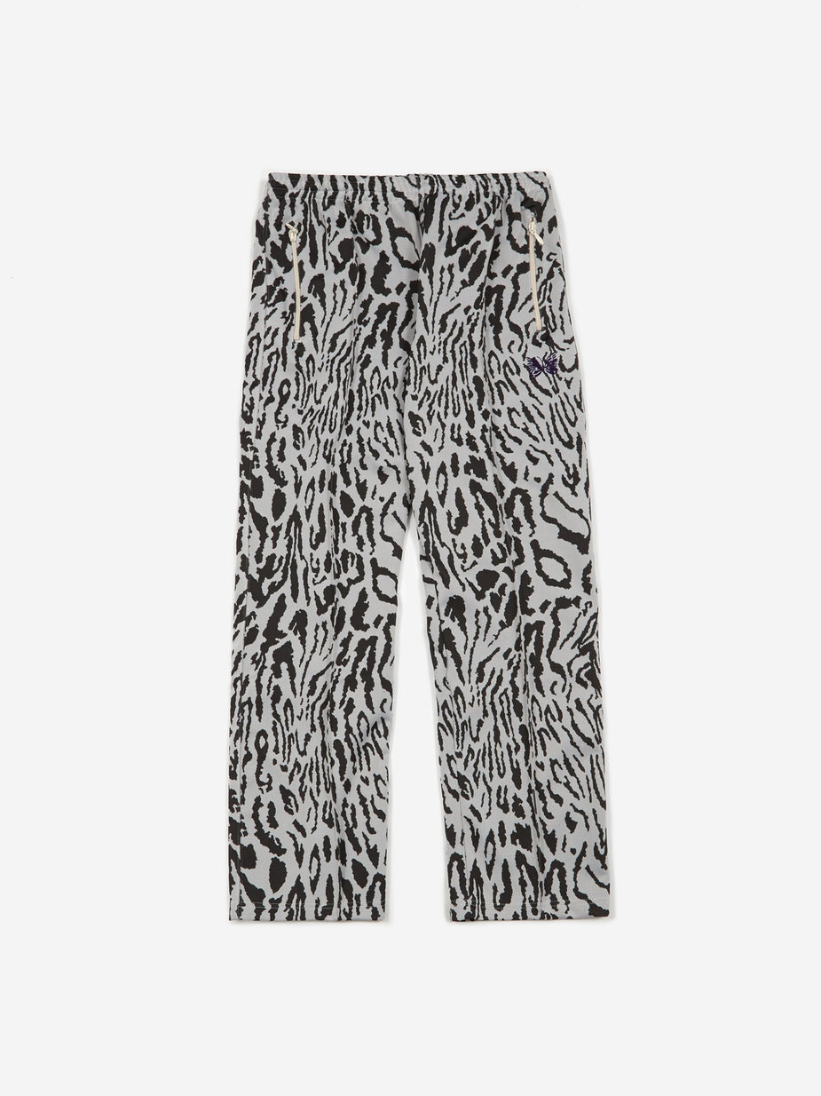 Needles Needles Jacquard Track Pant - Leopard - Animal Print