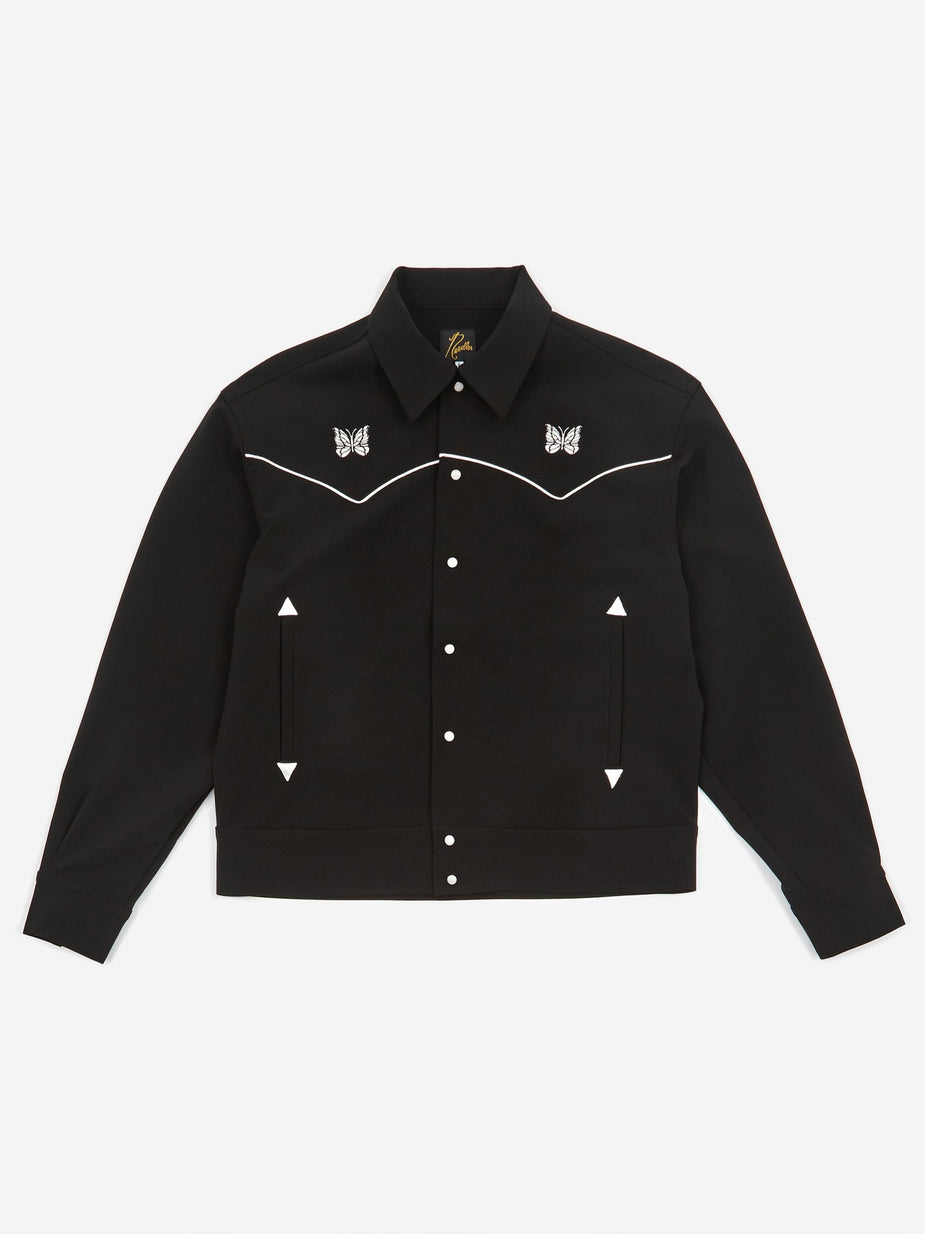 Needles Needles Piping Cowboy Shirt - Black - Black