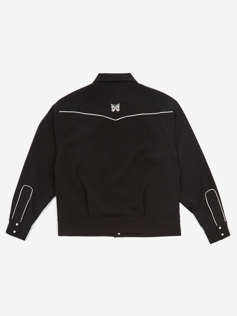 Needles Needles Piping Cowboy Shirt - Black - Black