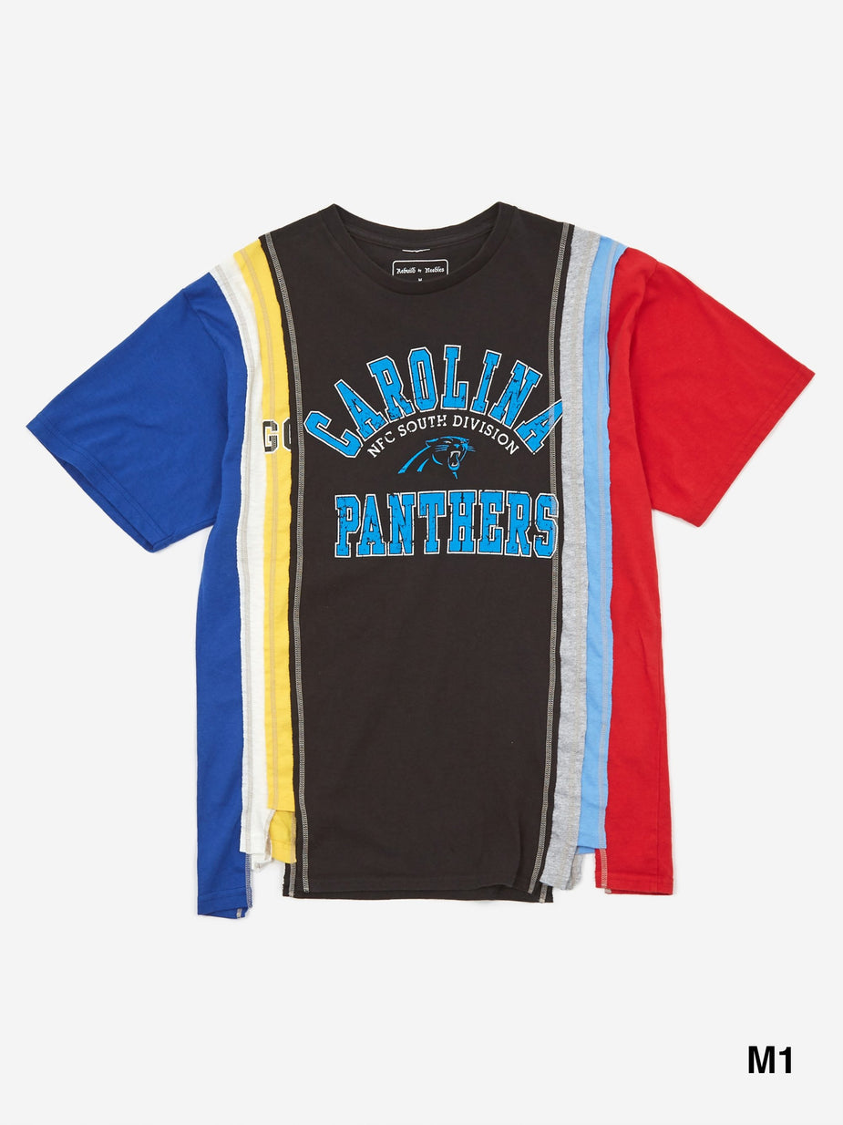 Needles Needles Rebuild 7 Cuts Shortsleeve College T-Shirt - Assorted - Multi