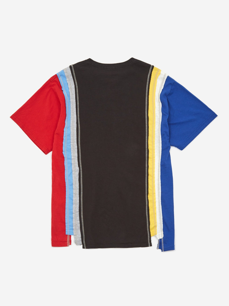 Needles Needles Rebuild 7 Cuts Shortsleeve College T-Shirt - Assorted - Multi