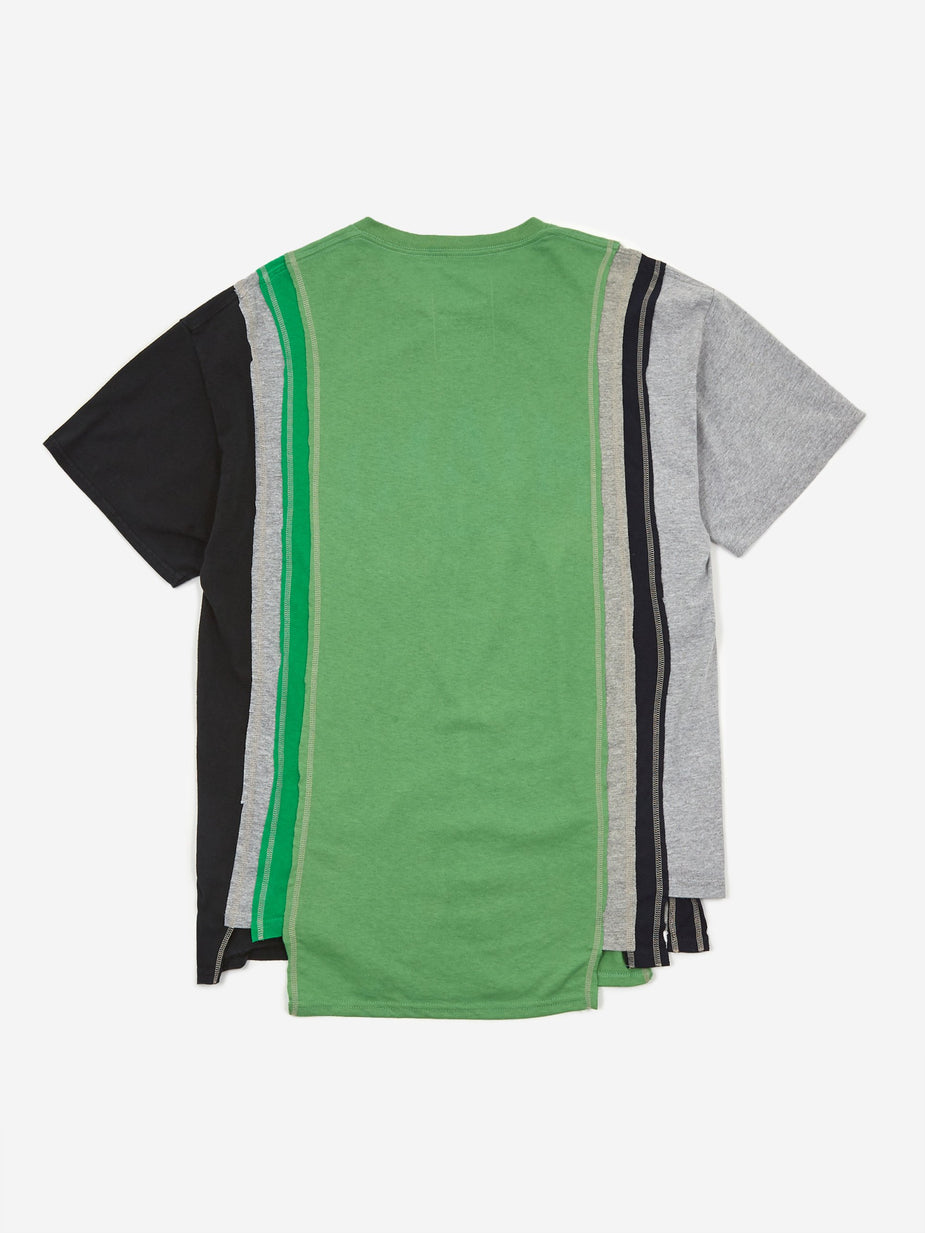 Needles Needles Rebuild 7 Cuts Shortsleeve College T-Shirt - Assorted - Multi