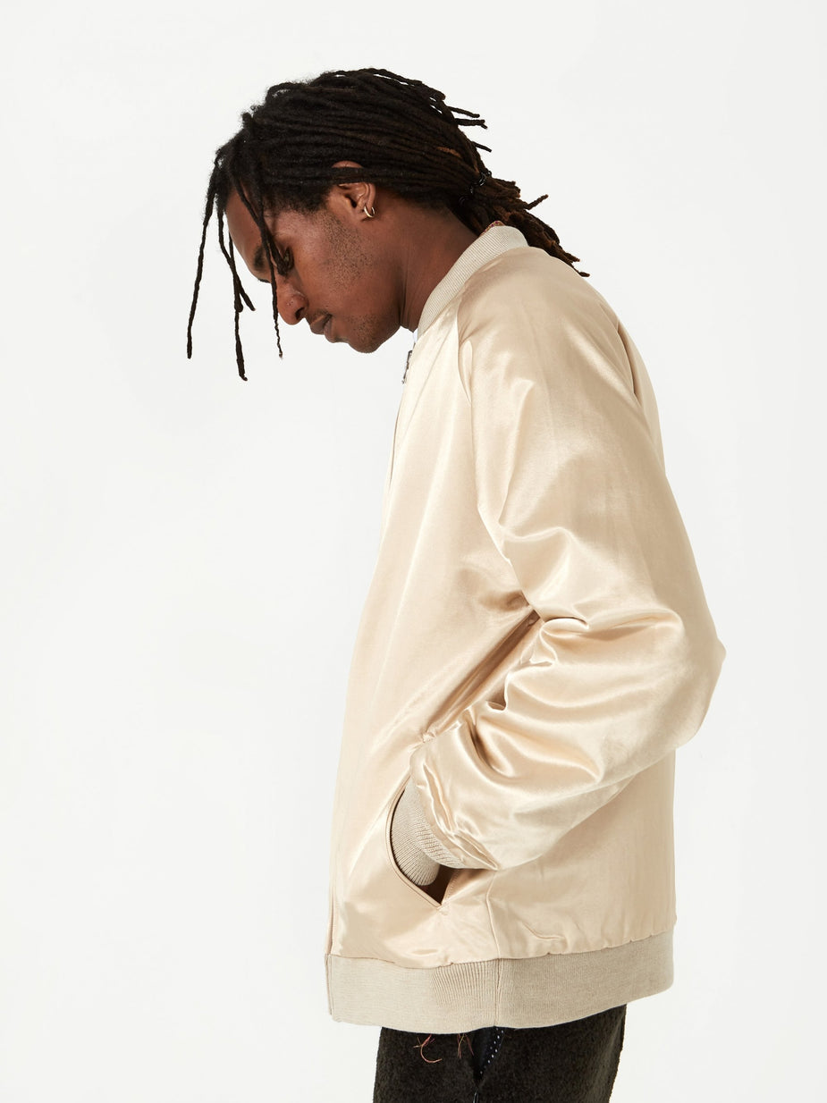 Needles Needles Reversible Rib Collar Jacket - Beige - Neutrals