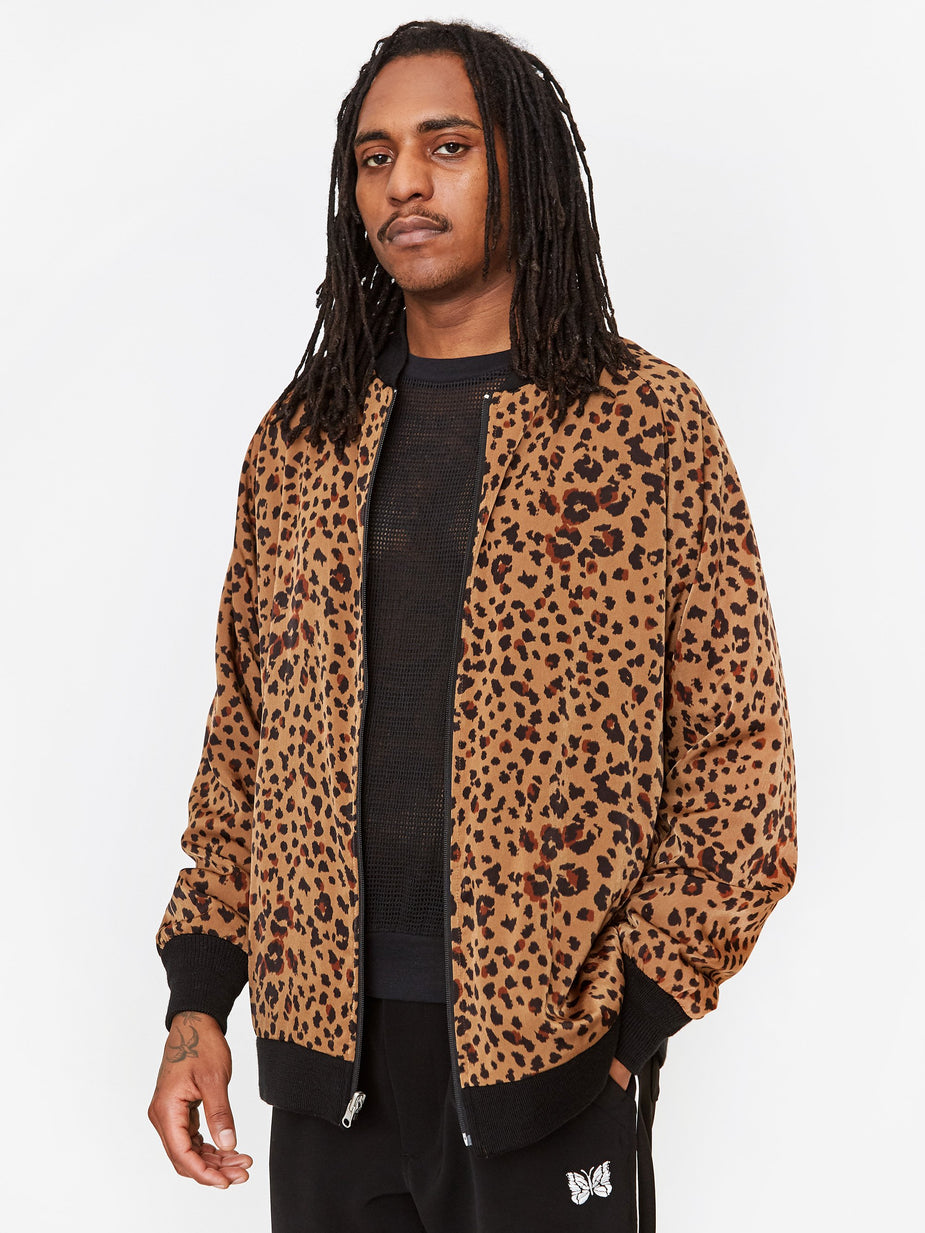 Needles Needles Reversible Rib Collar Jacket - Navy/Brown - Brown