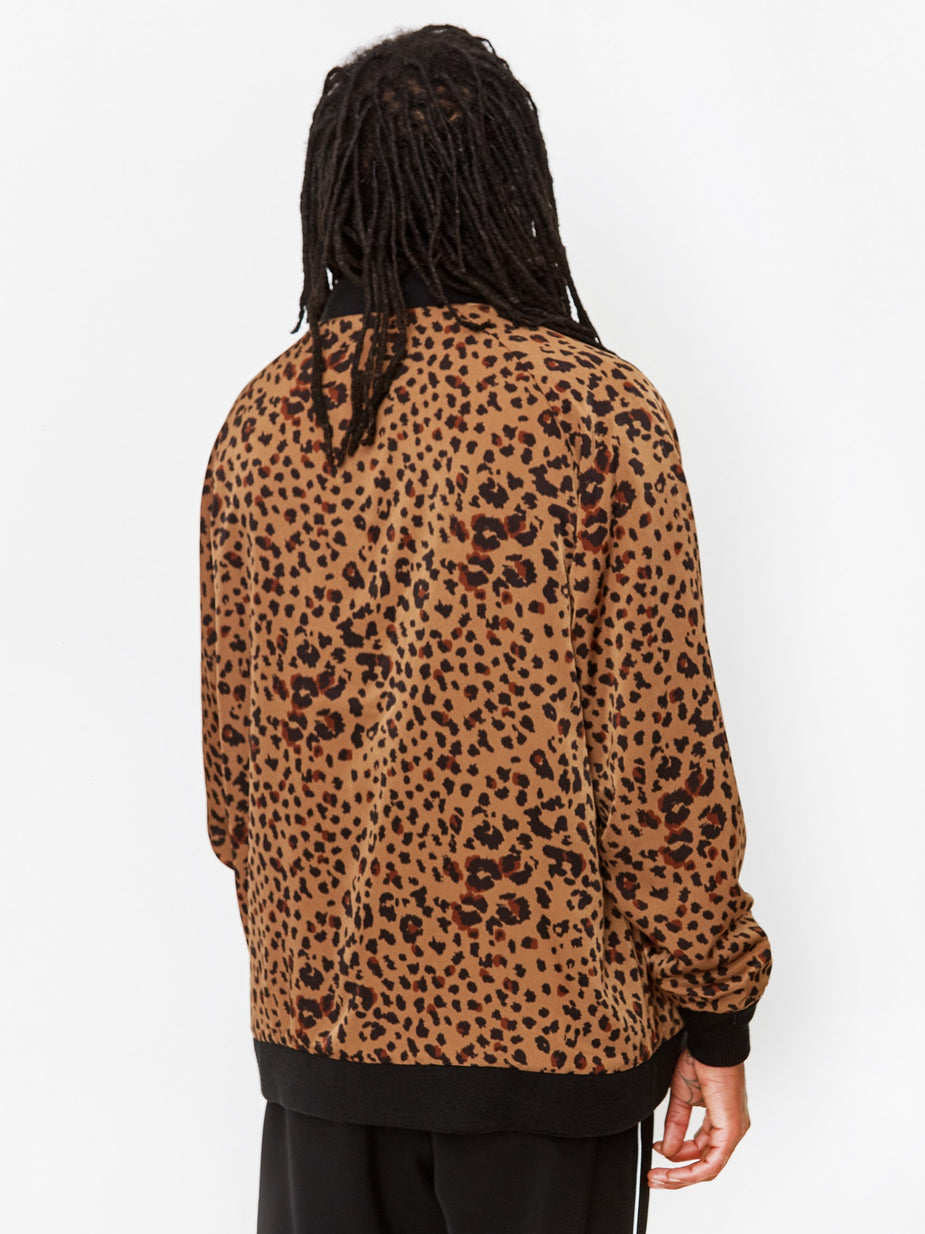 Needles Needles Reversible Rib Collar Jacket - Navy/Brown - Brown