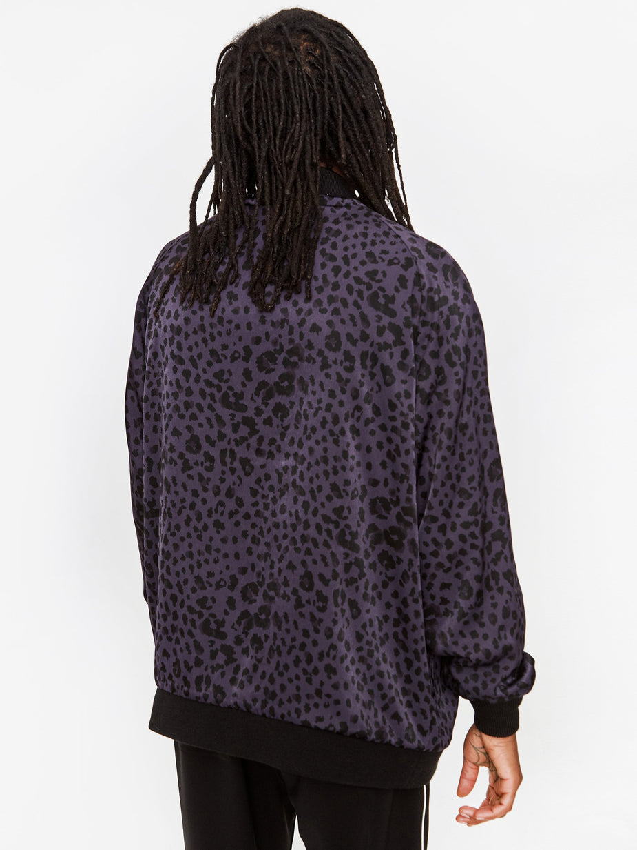Needles Needles Reversible Rib Collar Jacket - Navy/Brown - Brown