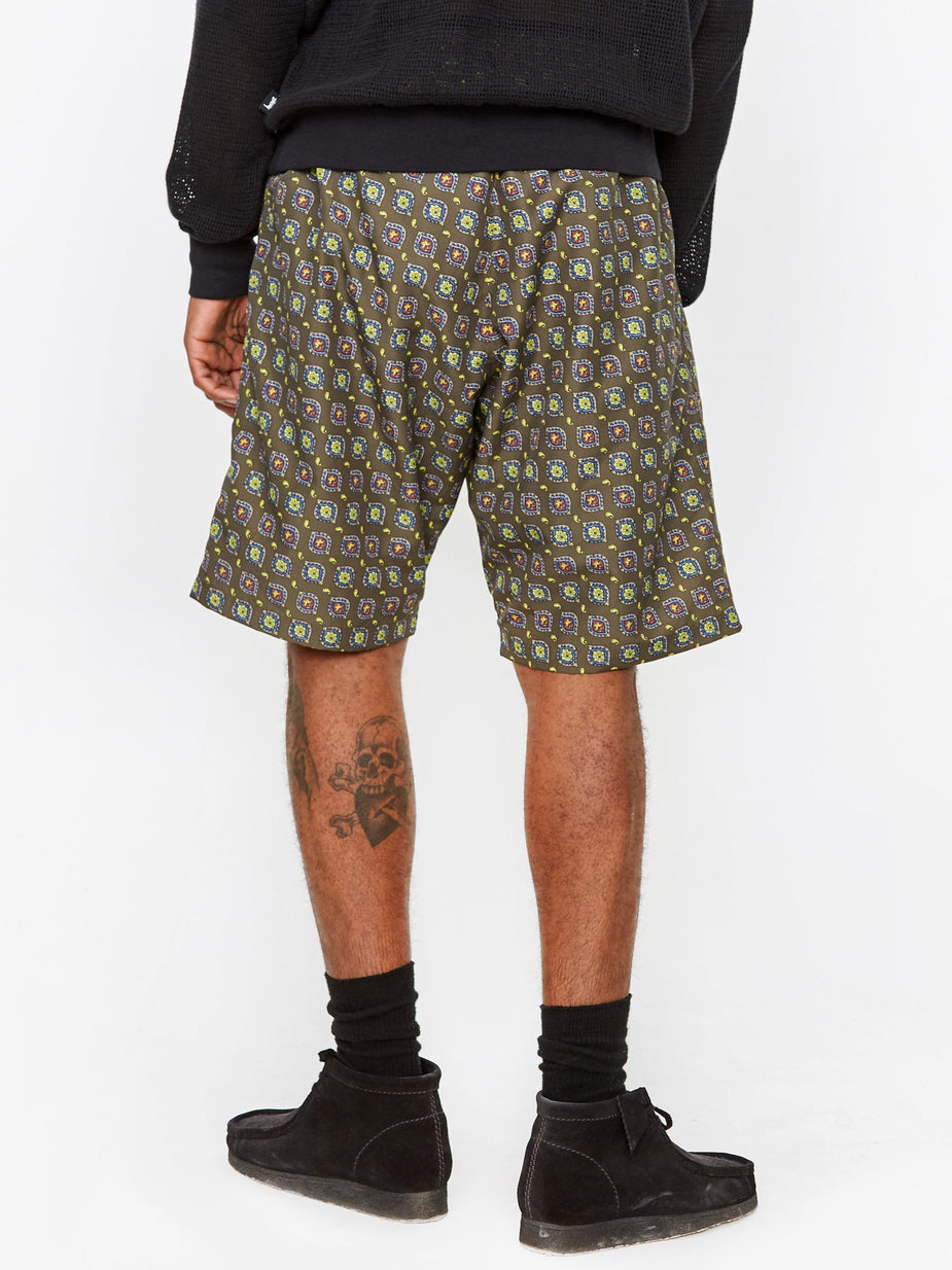 Needles Needles Swim Short - Olive - Green