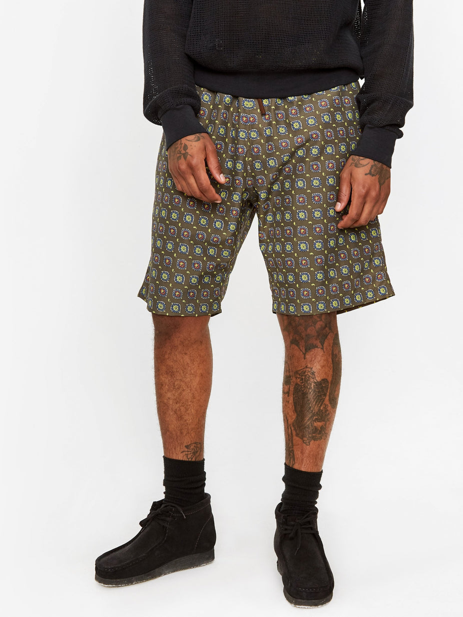 Needles Needles Swim Short - Olive - Green