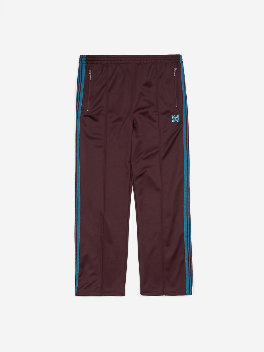 Needles Needles Track Pant - Bordeaux - Red