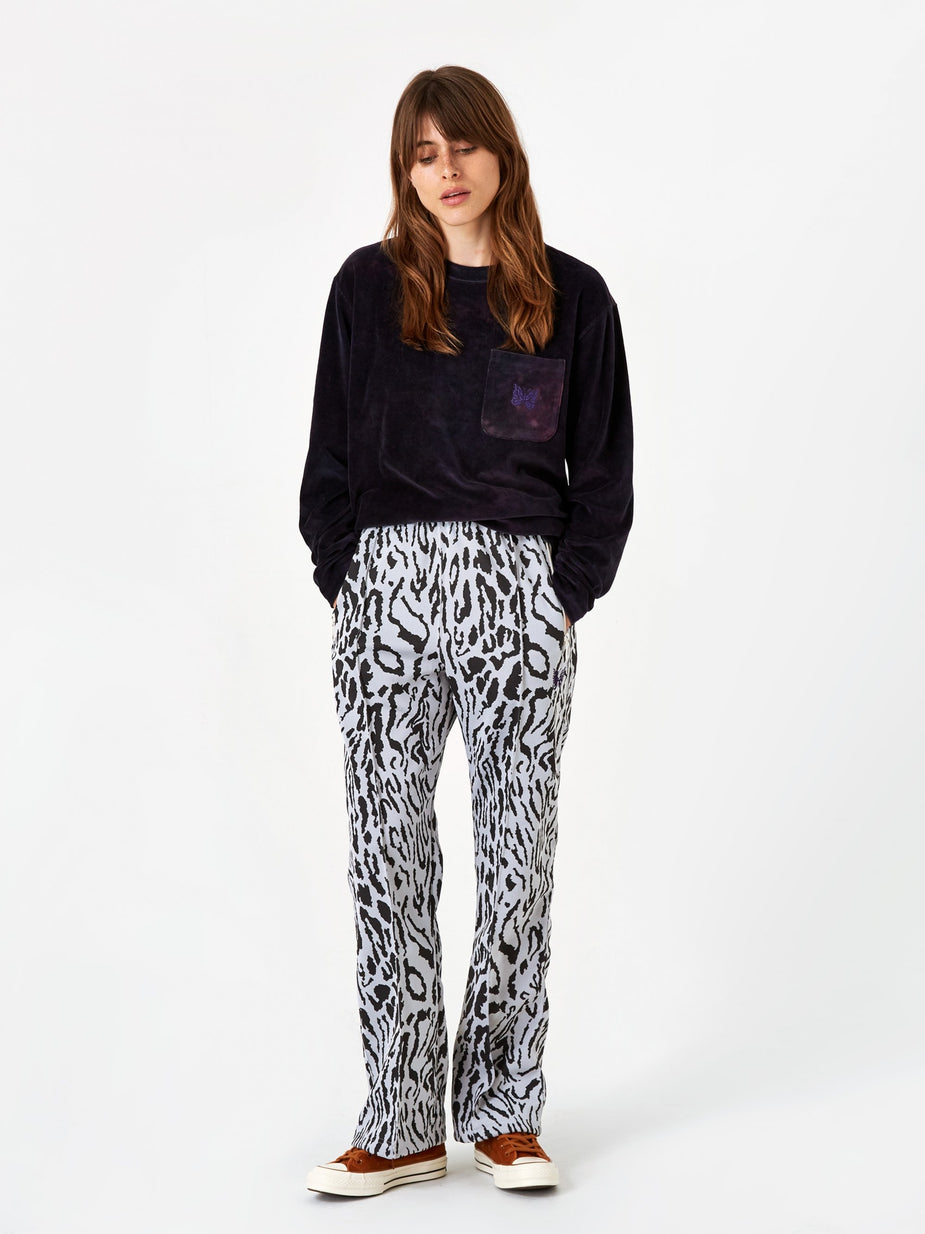 Needles Needles Track Pant - Leopard - Animal Print