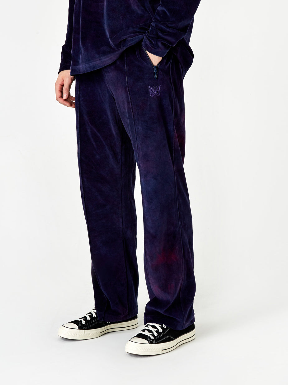 Needles Needles Uneven Dye Track Pant - Navy - Blue