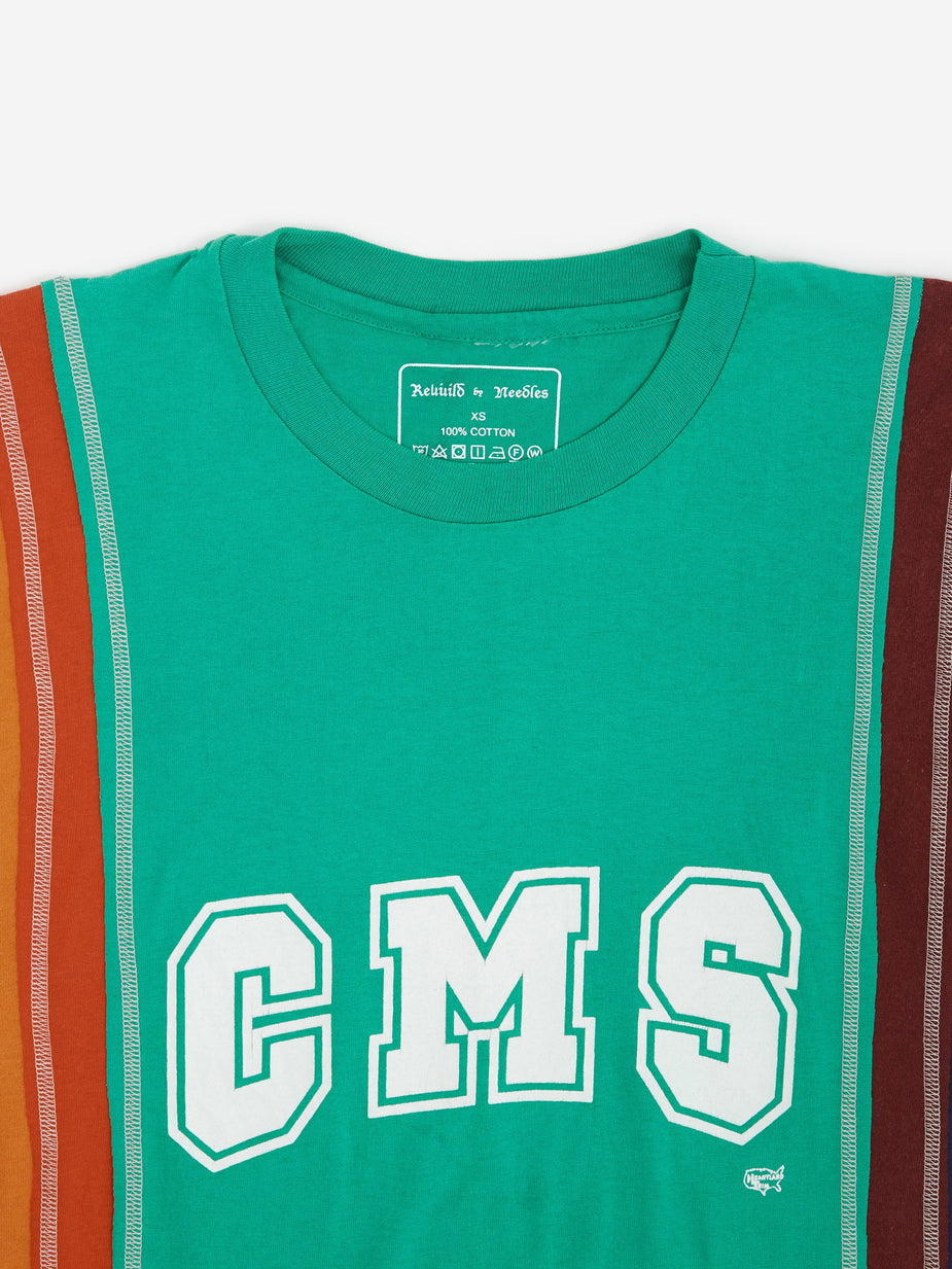 Needles Needles 7 Cuts College T-Shirt Size X-Small - Multi - Multi