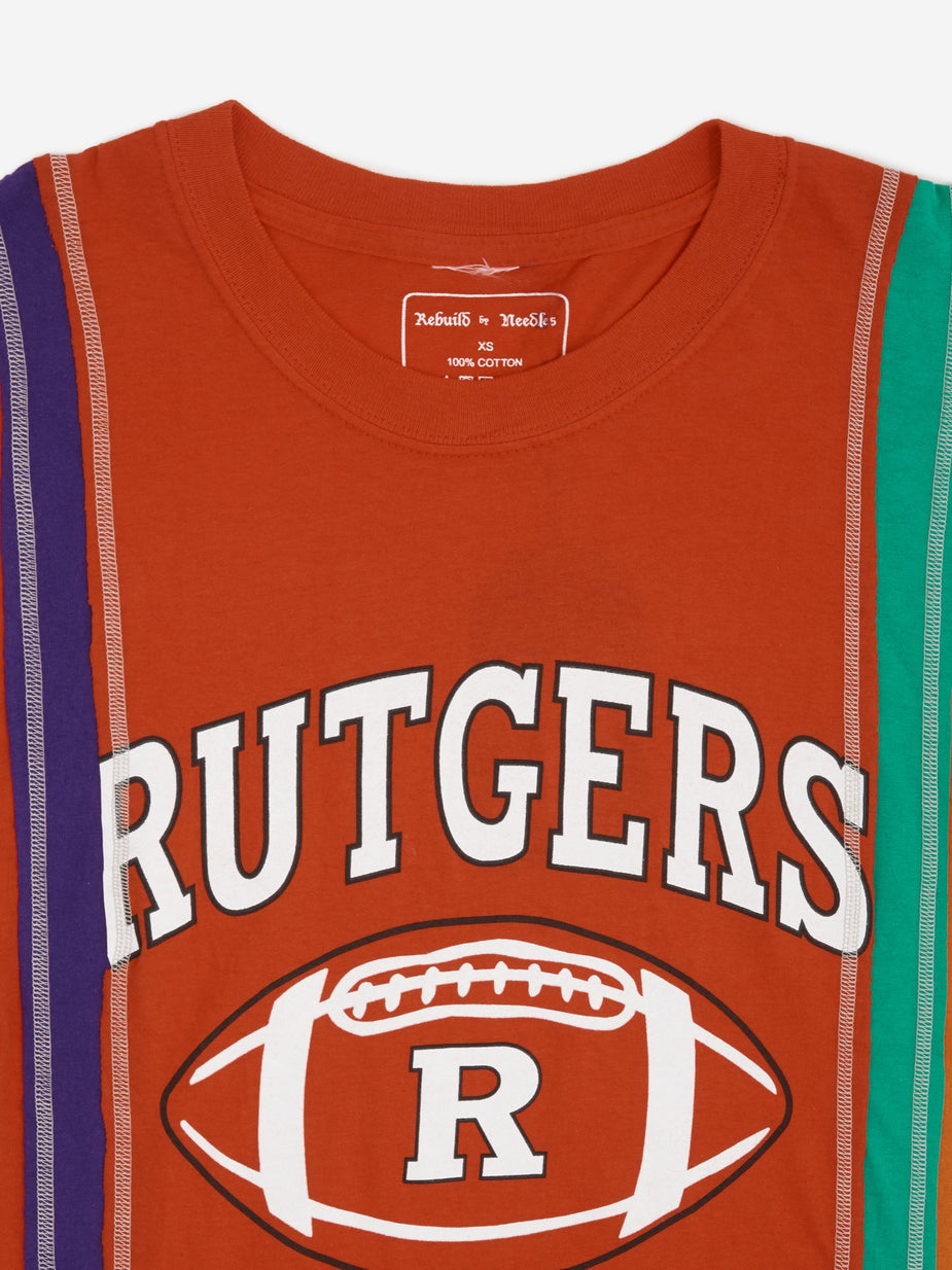 Needles Needles 7 Cuts College T-Shirt Size X-Small - Multi - Multi