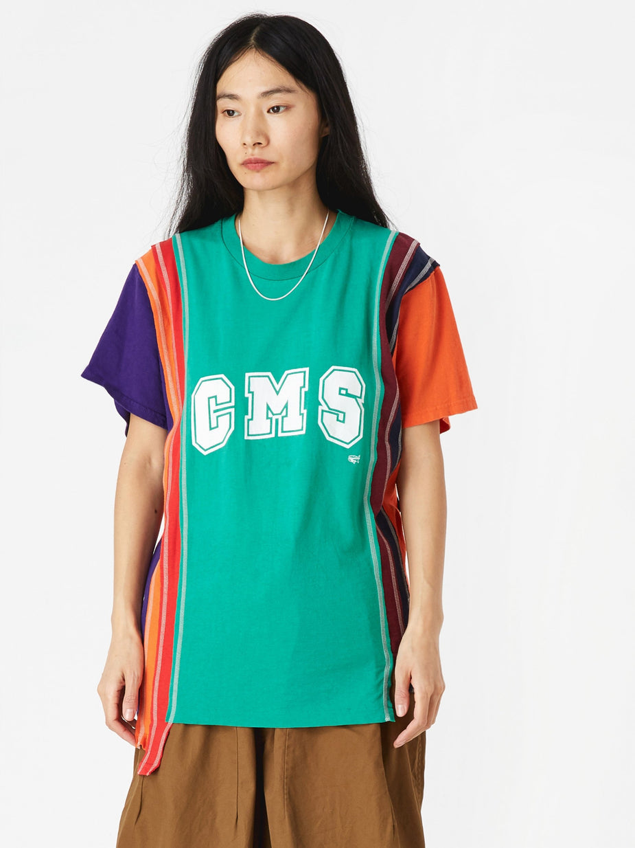Needles Needles 7 Cuts College T-Shirt Size X-Small - Multi - Multi