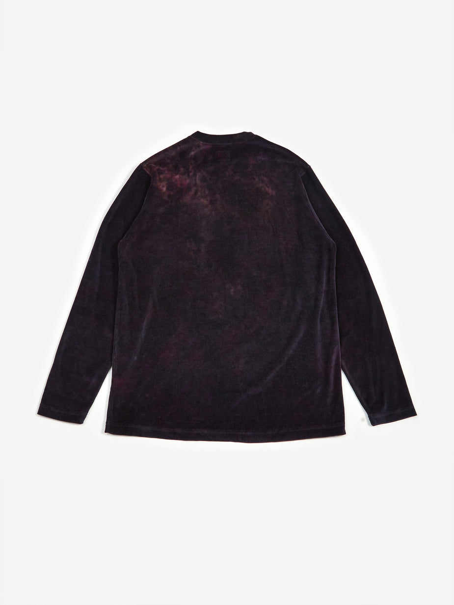 Needles Needles Uneven Dye Longsleeve T-Shirt - Black - Black