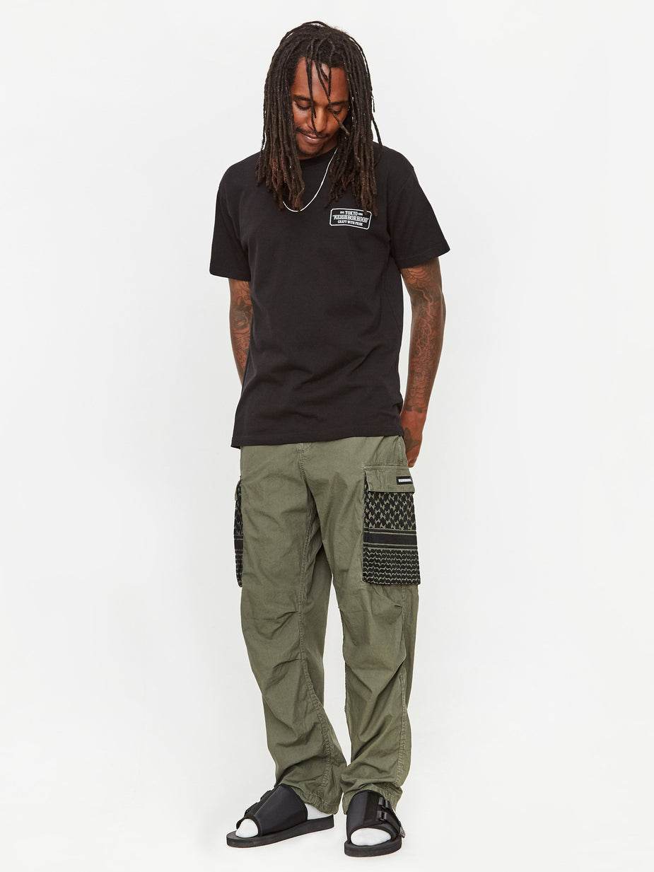 Neighborhood Neighborhood Bar & Shield / C-Tee Shortsleeve - Black - Black