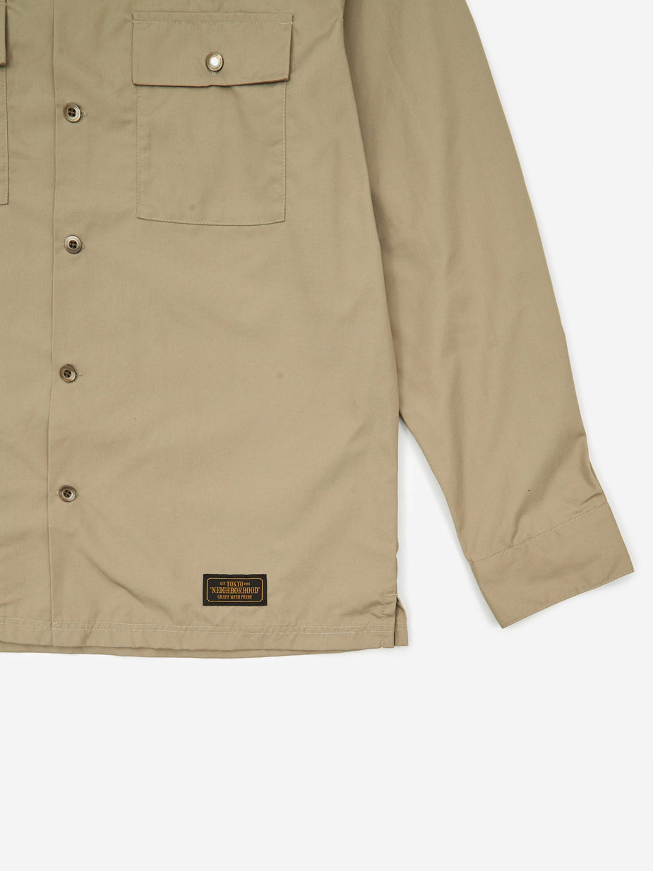 Neighborhood Neighborhood Classic Work / EC-Shirt - Beige - Neutrals