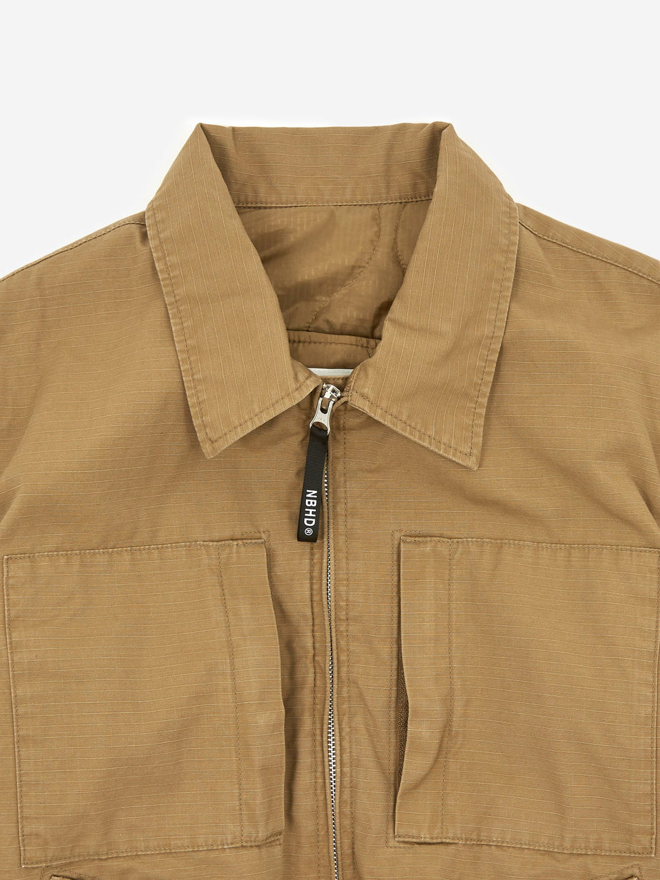 Neighborhood Neighborhood Helicrew SMG / C-JKT - Khaki - Neutrals