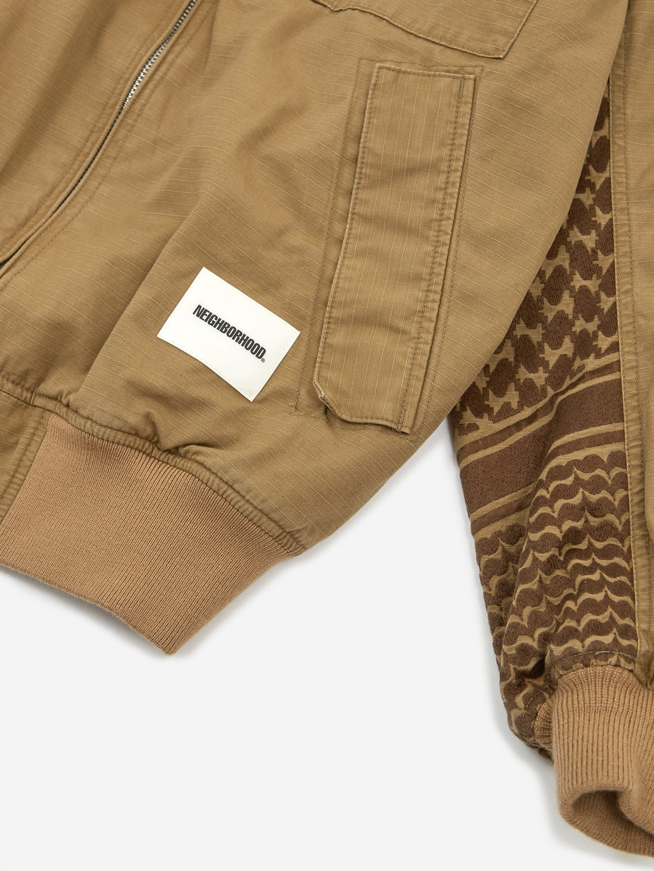 Neighborhood Neighborhood Helicrew SMG / C-JKT - Khaki - Neutrals
