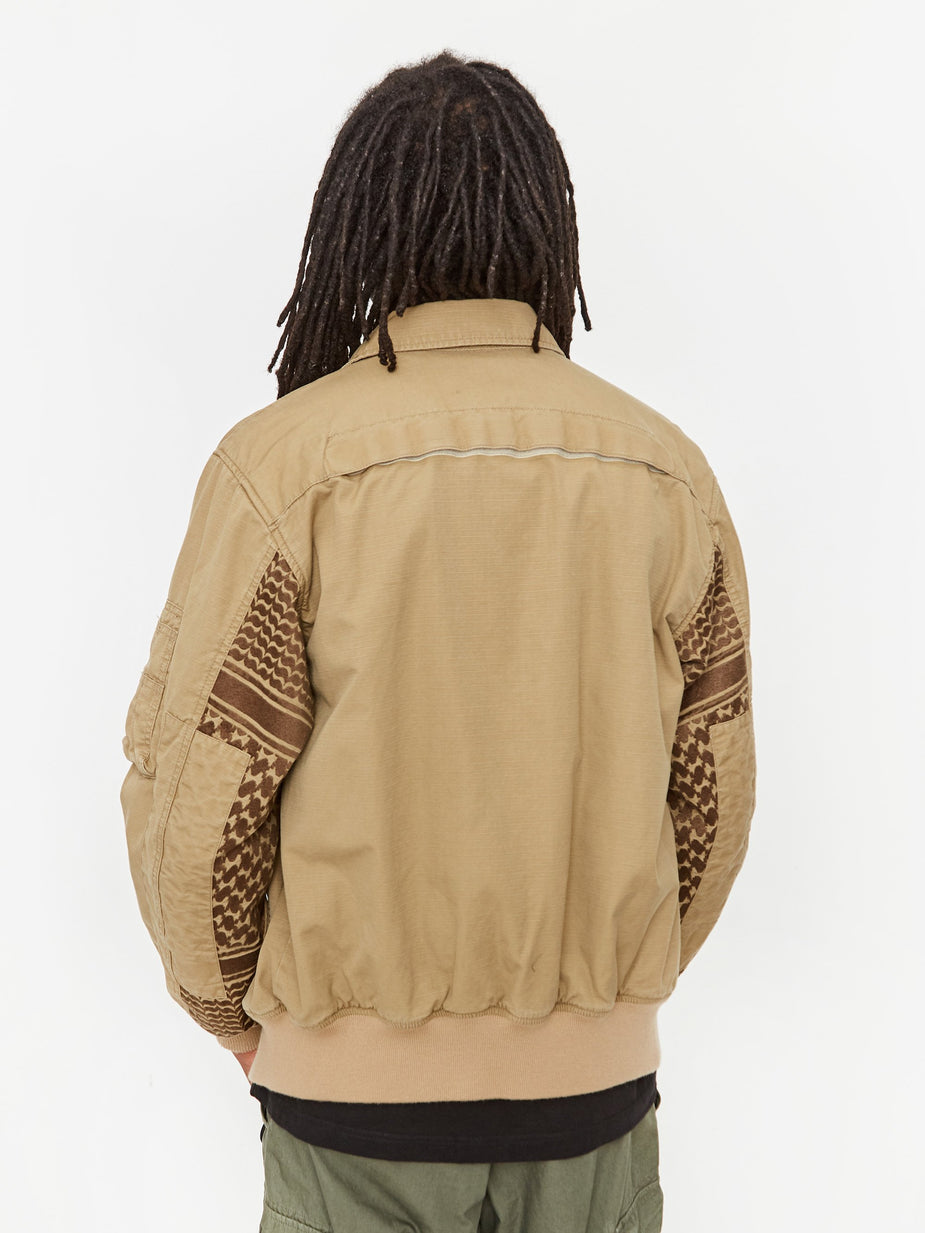 Neighborhood Neighborhood Helicrew SMG / C-JKT - Khaki - Neutrals