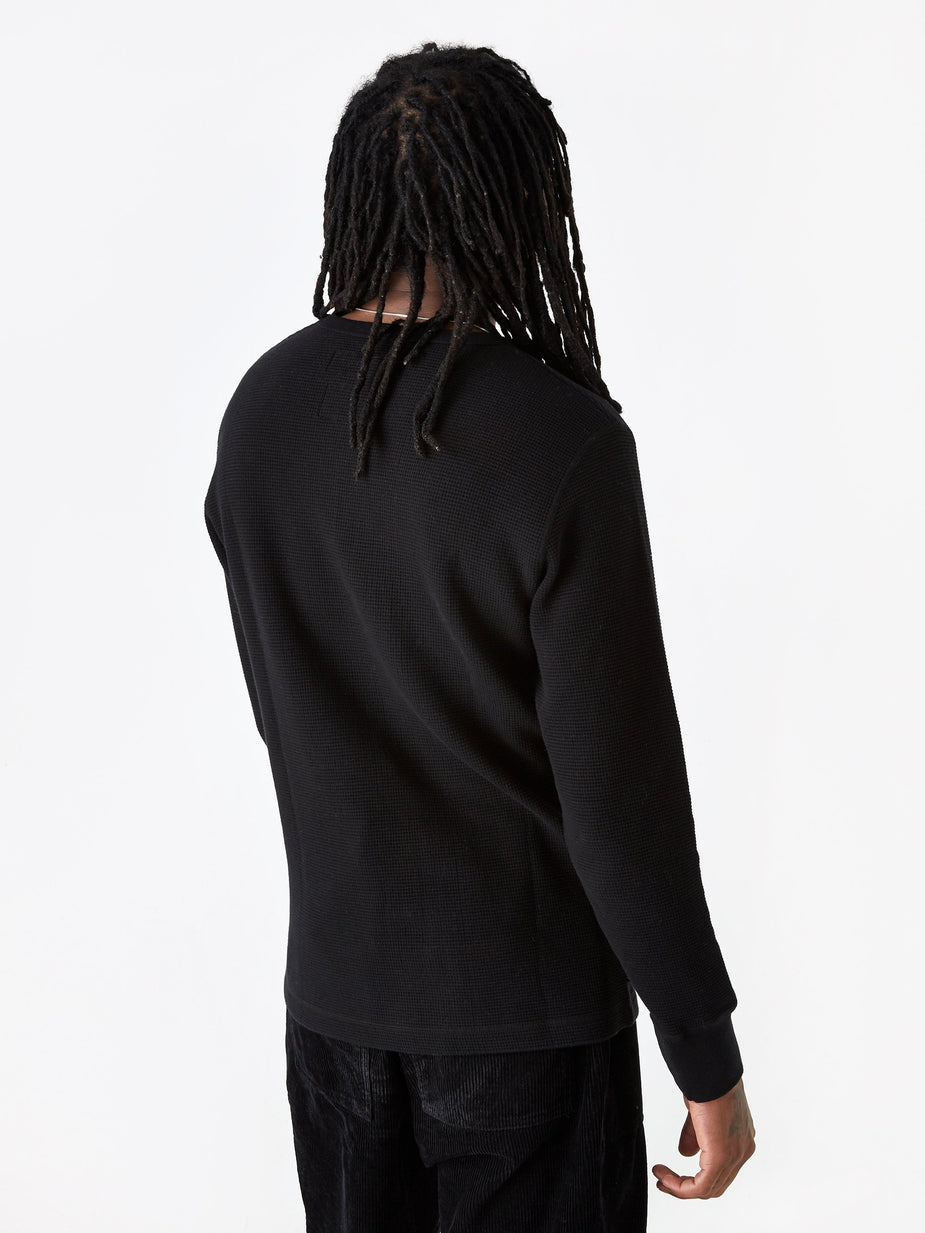 Neighborhood Neighborhood Longsleeve B-Waffle / C - Black - Black