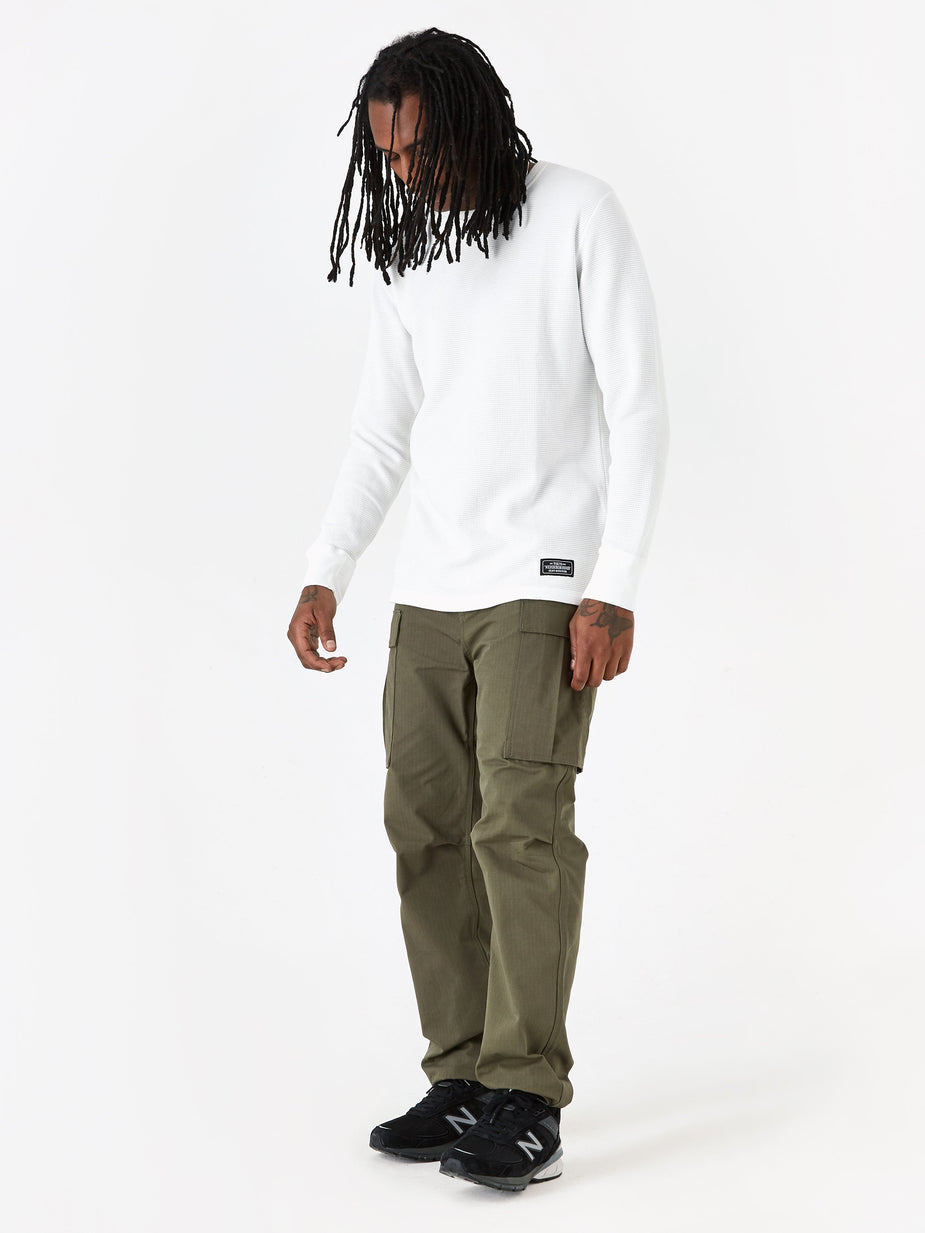 Neighborhood Neighborhood Longsleeve B-Waffle / C - White - White